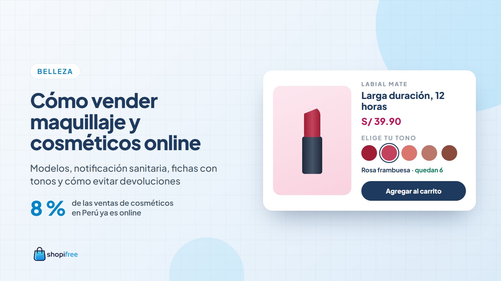 Cómo vender maquillaje y cosméticos online: guía para empezar