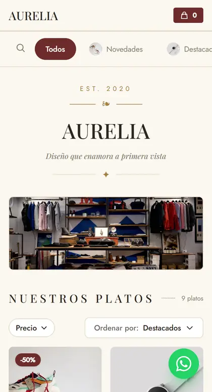 Tema Menu